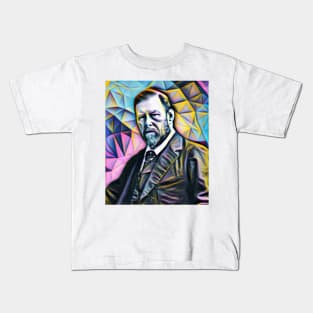 Bram Stoker Portrait | Bram Stoker Artwork 4 Kids T-Shirt